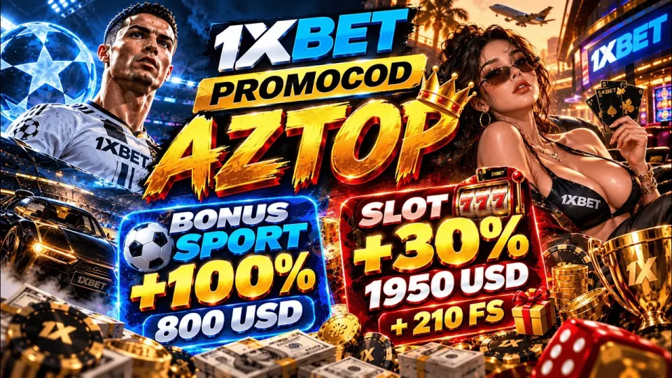 How to use the 1xbet promocode AZTOP to unlock your welcome bonus instantly